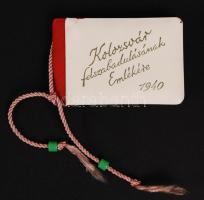 cca 1940 Kolozsvár felszabadulásának emlékére, 17 db fotót tartalmazó kis leporelló, 6x4 cm-es fotókkal