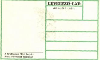 Ungarische Werkstätte, Diana sósborszesz reklám s: Győri Aranka