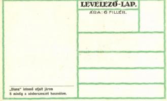 Ungarische Werkstätte, Diana sósborszesz reklám s: Győri Aranka