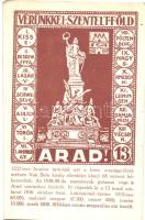 Arad, Vértanú szobor / statue s: Tary (b)