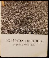 1949 "17 de octubre, jornada heroica del pueblo y para el pueblo." Spanyol nyelvű propagan...