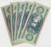 1957-1975. 10Ft (5xklf) T:I-III