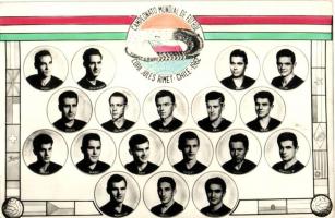 1962 Magyar labdarúgó válogatott tablókép / FIFA World Cup, Hungarian national football team (non PC) (EK)