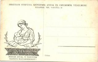 Hungarian mother and child protective project of the Stefánia Association, propaganda s: Szilágyi M....