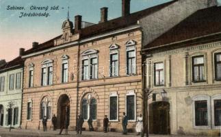 Kisszeben, Sabinov; Okresny sud, Járásbíróság / court