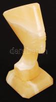 Ónix Kleopátra büszt, m: 11 cm