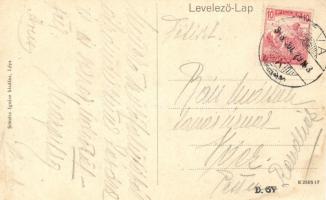 Léva, Kossuth tér; Schulz Ignác kiadása / square