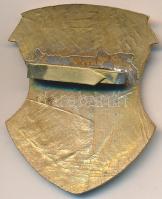 1948. "1848-1948 - március 15." aranyozott, zománcozott Br jelvény T:2,2- (zománchiba)