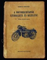 Ternai Zoltán: A motorkerékpár szerkezete és kezelése. Bp., 1955, Műszaki Könyvkiadó. Szakadozott papírkötésben.