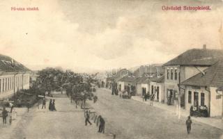Sztropkó, Fő utca / main street (fl)