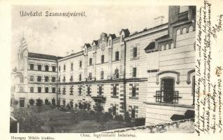 Szamosújvár, Orsz. fegyintézet belső rész; Haragay Miklós kiadása / state prison