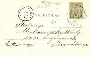 Szamosújvár, Orsz. fegyintézet belső rész; Haragay Miklós kiadása / state prison