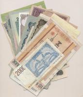 80db vegyes magyar és külföldi bankjegy T:vegyes