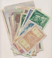 80db vegyes magyar és külföldi bankjegy T:vegyes
