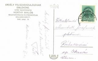 Kolozsvár, bevonulás, Horthy Miklós / entry of the Hungarian troops