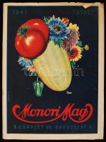 1941 Monori mag képes katalógusa, hozzá szórólapok