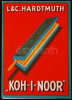 1937 Hardtmuth Koh-I-Noor szíes, magyar nyelvű katalógus 5 tábla + borító / Color catalogue