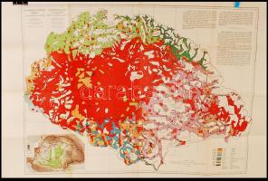 1919 Magyarország néprajzi térképe az 1910. évi népszámlálás alapján, Kogutowicz Károly, Magyar Földrajzi Intézet / Ethnographic map of Hungary 88x58 cm
