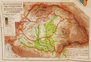 1919 Magyarország néprajzi térképe az 1910. évi népszámlálás alapján, Kogutowicz Károly, Magyar Föld...