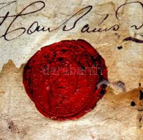 1817 Passionális levél Várpalota városának határában található dűlő eladásáról a város és a Zichy ur...