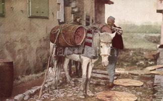Albanischer Wasserhändler / water vendor, folklore (EK)