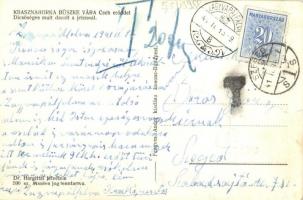 Krasznahorka, cseh erőd; Fenyves Adolf kiadása / Czech fortress