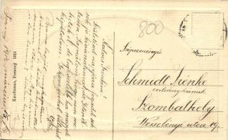 Pozsony, Városi színház; kiadja Kaufmann / theatre, tram