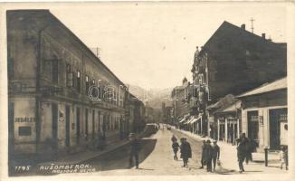 Rózsahegy, Ruzomberok; Mostová ulica / street, Hotel Myto 'Lumen' photo