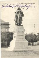 Zombor, II. Rákóczi Ferenc szobra; Lugumerszky P. Szvetozár kiadása / statue