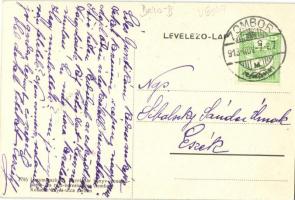 Zombor, II. Rákóczi Ferenc szobra; Lugumerszky P. Szvetozár kiadása / statue