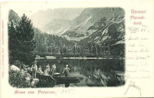 Tátra Poprádi-tó, Poppersee / lake