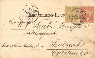 Módos, Vasútállomás; Lustein Márcus kiadása / railway station (fl)