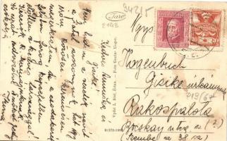 Zsolna, Zilina; Námestie Slobody, vydal L. Biel / Liberty square