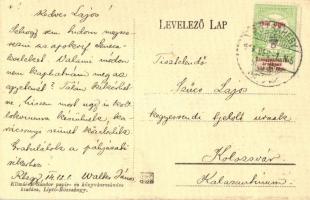 Rózsahegy, Ruzomberok; Király utca, Eichel Salamon kereskedése; Klimácek Sándor kiadása / street, sh...