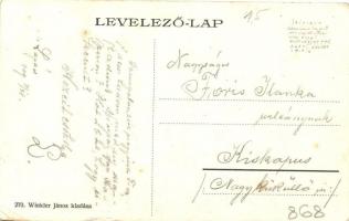 Nagyenyed, Tornacsarnok; Winkler János kiadása / gym hall (EB)