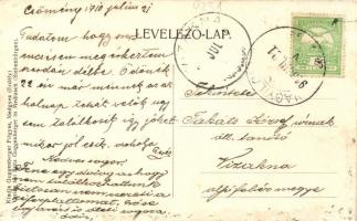 Kiskapus, Vasútállomás; kiadja Guggenberger Frigyes / railway station (Rb)