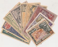 Ausztria 1920. 10db városi pénz és szükségpénz T:vegyes  Austria 1920. 10pcs of necessity notes C:mixed