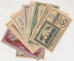 Ausztria 1920. 10db városi pénz és szükségpénz T:vegyes 
Austria 1920. 10pcs of necessity notes C:mi...
