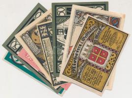 Németország/Weimari Köztársaság 1921. 10db városi pénz és szükségpénz T:vegyes  Germany/Weimar Republic 1921. 10pcs of necessity notes C:mixed
