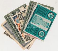 Németország/Weimari Köztársaság 1921. 10db városi pénz és szükségpénz T:vegyes 
Germany/Weimar Repub...