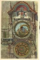 Praha, Prague, Astronomical Clock mechanical card