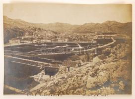 cca 1910 Montenegro, Cetinje fotó 3 db / photo 15x22 cm