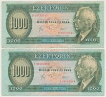 1983. 1000Ft "B" + "A" (2x) T:III
