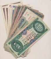 23db-os vegyes, magyar pengő bankjegy tétel + 1962. 10Ft T:vegyes