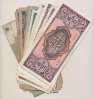 23db-os vegyes, magyar pengő bankjegy tétel + 1962. 10Ft T:vegyes