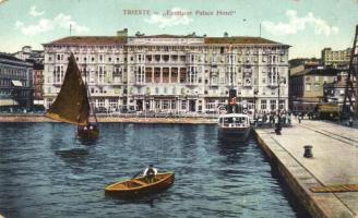 Trieste, Excelsior Palace Hotel, port