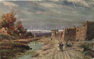 Beijing, Peking; the great Wall of China