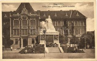 Nagykőrös, Arany János Gimnázium, Hősök szobra, Bazsó Kálmán kiadása