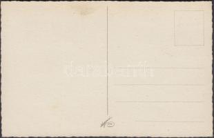 Italian art postcard, autumn, Degami 874. s: T. Corbella