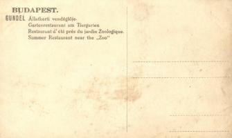 Budapest XIV. Gundel állatkerti vendéglője